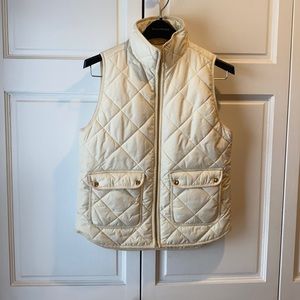 J Crew Women’s Quilted Vest with Primaloft - size small